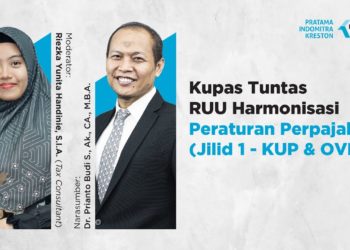 Kupas Tuntas RUU Harmonisasi Peraturan Perpajakan