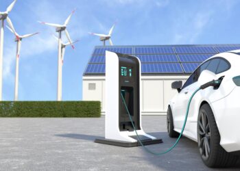 Ilustrasi kendaraan elektrik