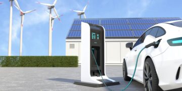Ilustrasi kendaraan elektrik