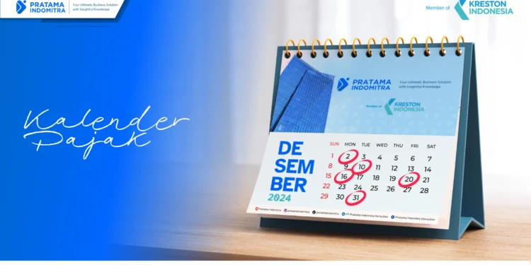 kalender pajak desember 2024